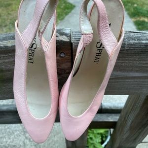 Jack Spratt shoes.  Medium heel sling back